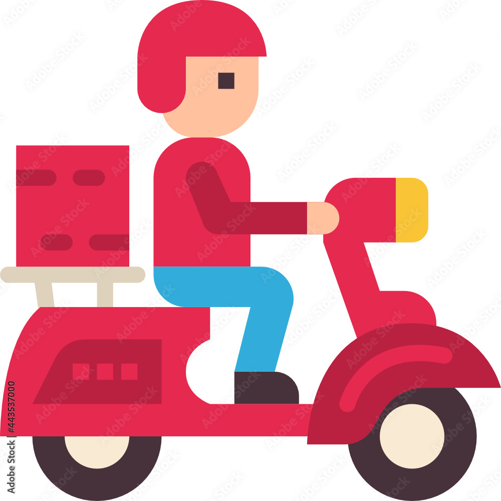 food delivery flat icon food delivery flat icon