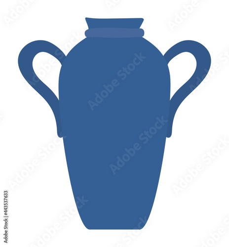 blue vase design