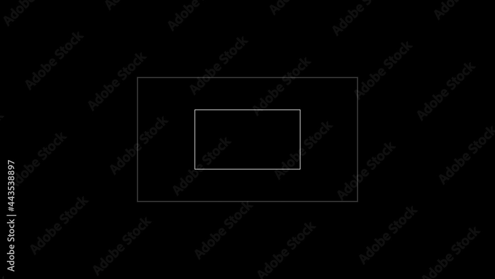 Simple square spreading out like sonar background Simple square spreading out like sonar background