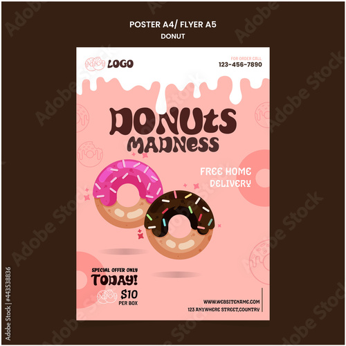 Sweet Donuts Flyer/Poster