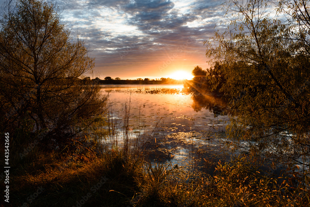 Obraz premium Lakeside Morning