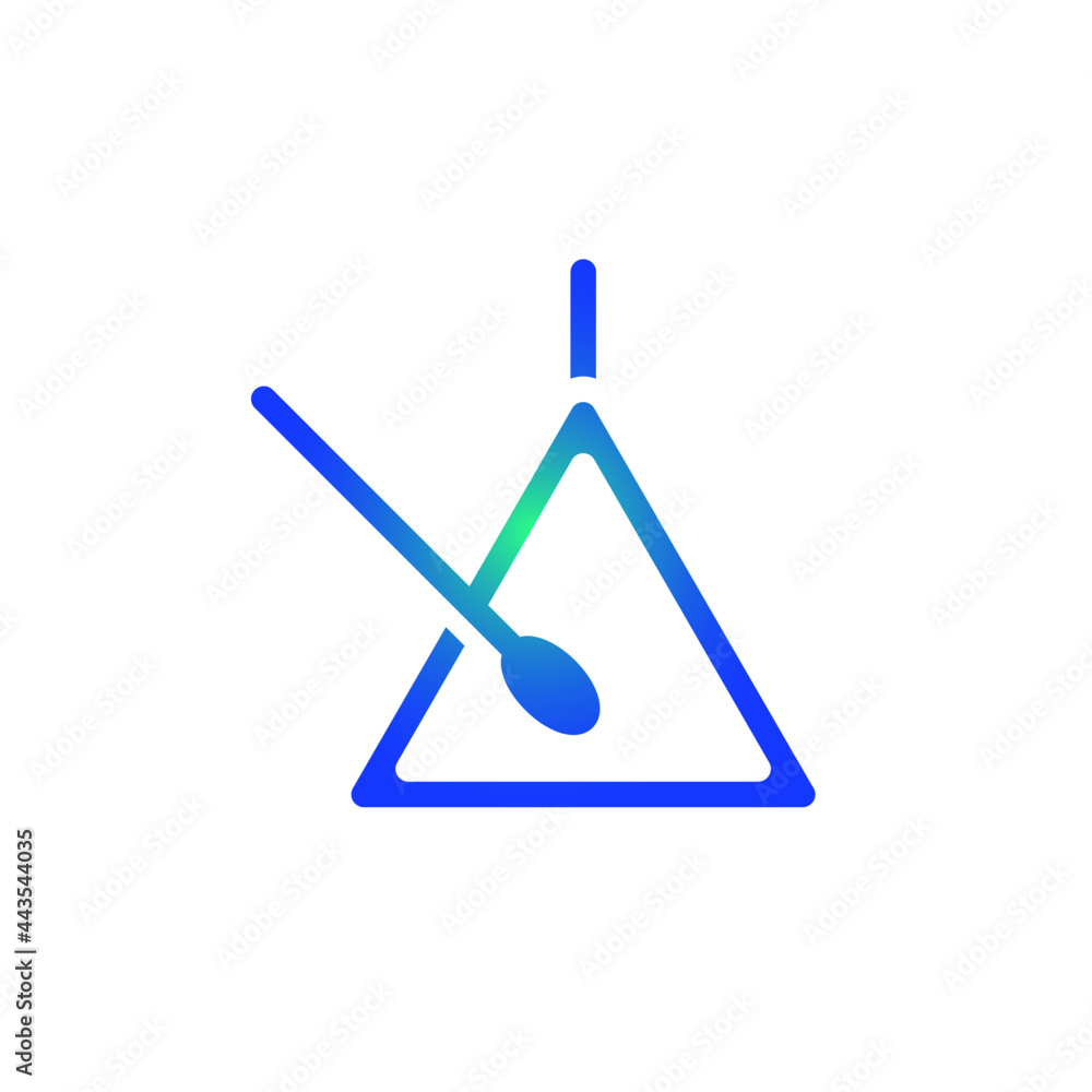 Triangle bell icon Triangle bell icon
