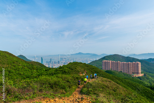 Hong Kong Cityscape at Morning photo