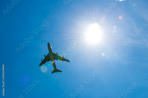 Fototapeta Naklejka Na Ścianę i Meble -  Airplane over sky