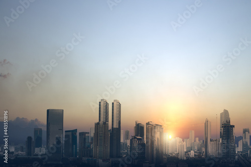 Skyscrapers and modern buildings © Leo Lintang