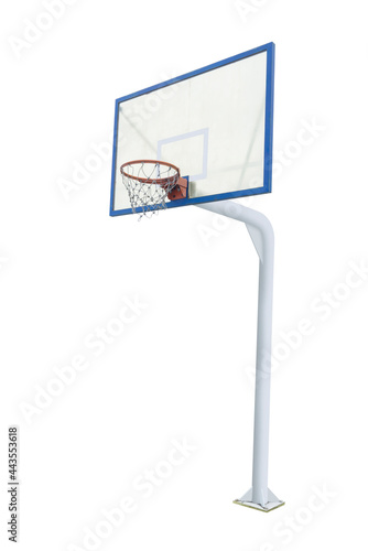 Close up view of the basketball hoop © Leo Lintang