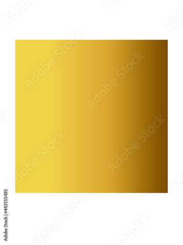 Abstract geometric shapes background. Golden gradient minimalistic art. Template for poster, flyer, brochure. Simple stylish design.