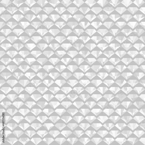Abstract Grey And White Diamonds Pattern Background, Bricks