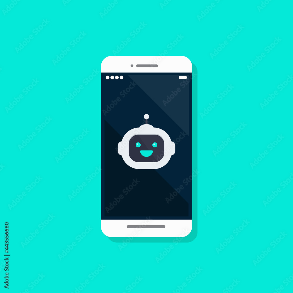 Robot avatar on smartphone Robot avatar on smartphone