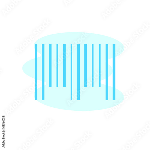 Illustration Vector graphic of barcode icon template