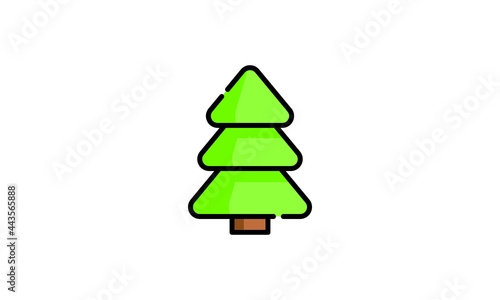 tree, holiday, decoration, celebration, gift, green, isolated, new, winter, star, year, 3d, season, present, christmas tree, ornament, ball, fir, gifts, presents, illustration, graphic, vector, design