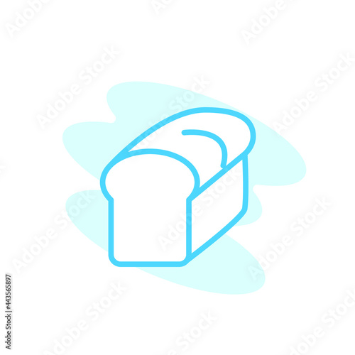 Illustration Vector graphic of bread icon template