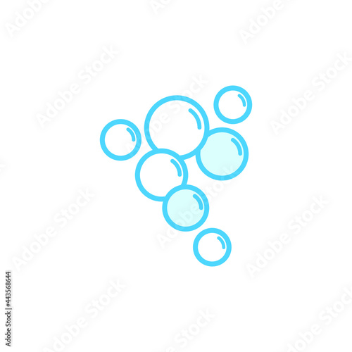 Illustration Vector graphic of bubble icon template © icon corner