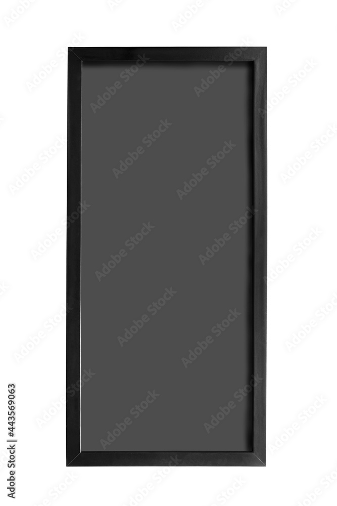 Black frame isolated Black frame isolated
