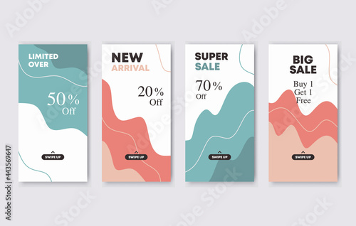Set bundle of modern web ba...