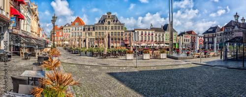 Historic Centre (Grote Markt) at Bergen op Zoom, the Netherlands