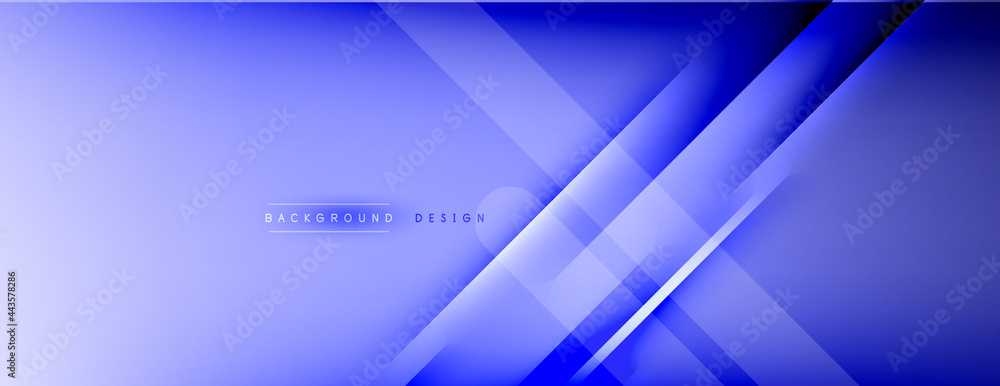 Abstract background - lines composition created with lights and shadows. Technology or business digital template. Trendy simple fluid color gradient abstract background with dynamic Abstract background - lines composition created with lights and shadows. Technology or business digital template. Trendy simple fluid color gradient abstract background with dynamic
