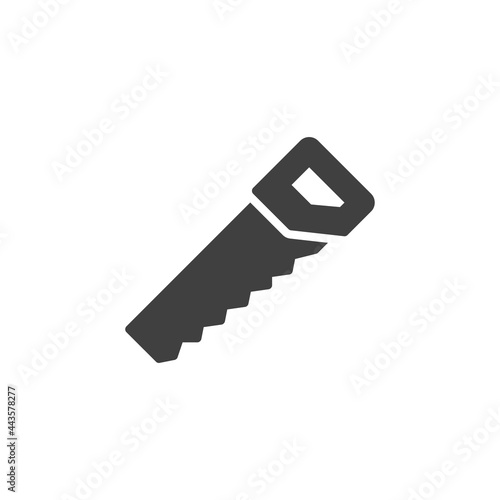 Hand saw vector icon