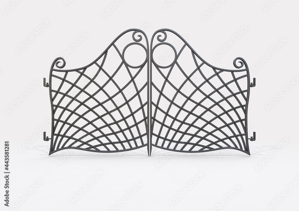 Ornate Cast Iron Gates