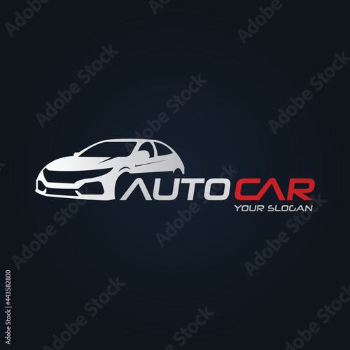 Car Garage Premium Concept Logo Design