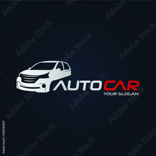 Car Garage Premium Concept Logo Design