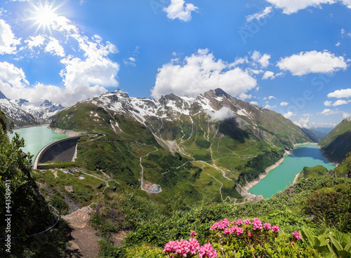 Kaprun High Mountain Reservoirs - Zell am See-Kaprun with beautiful nature,Salcburger land, Austrian Alps photo