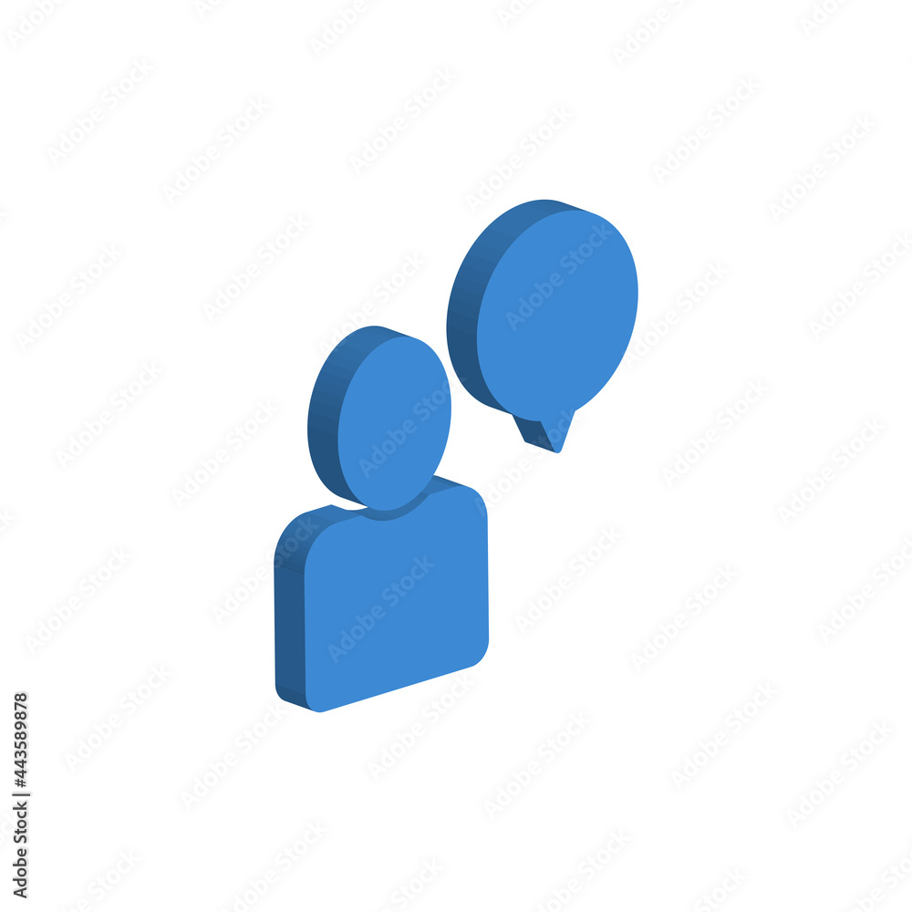 Speech bubble icon isolated on white background. Chat symbol modern, simple, vector, icon for website design, mobile app, ui. Vector Illustration Speech bubble icon isolated on white background. Chat symbol modern, simple, vector, icon for website design, mobile app, ui. Vector Illustration