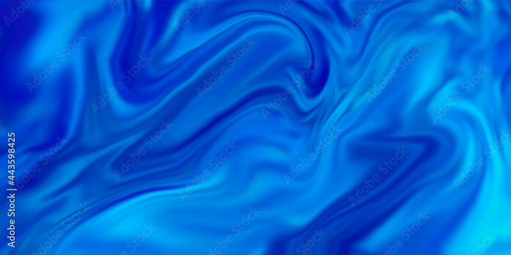 Obraz premium Abstract blue concept background realistic vector. Blue color texture design
