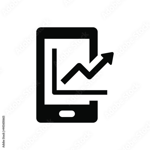 Phone chart icon