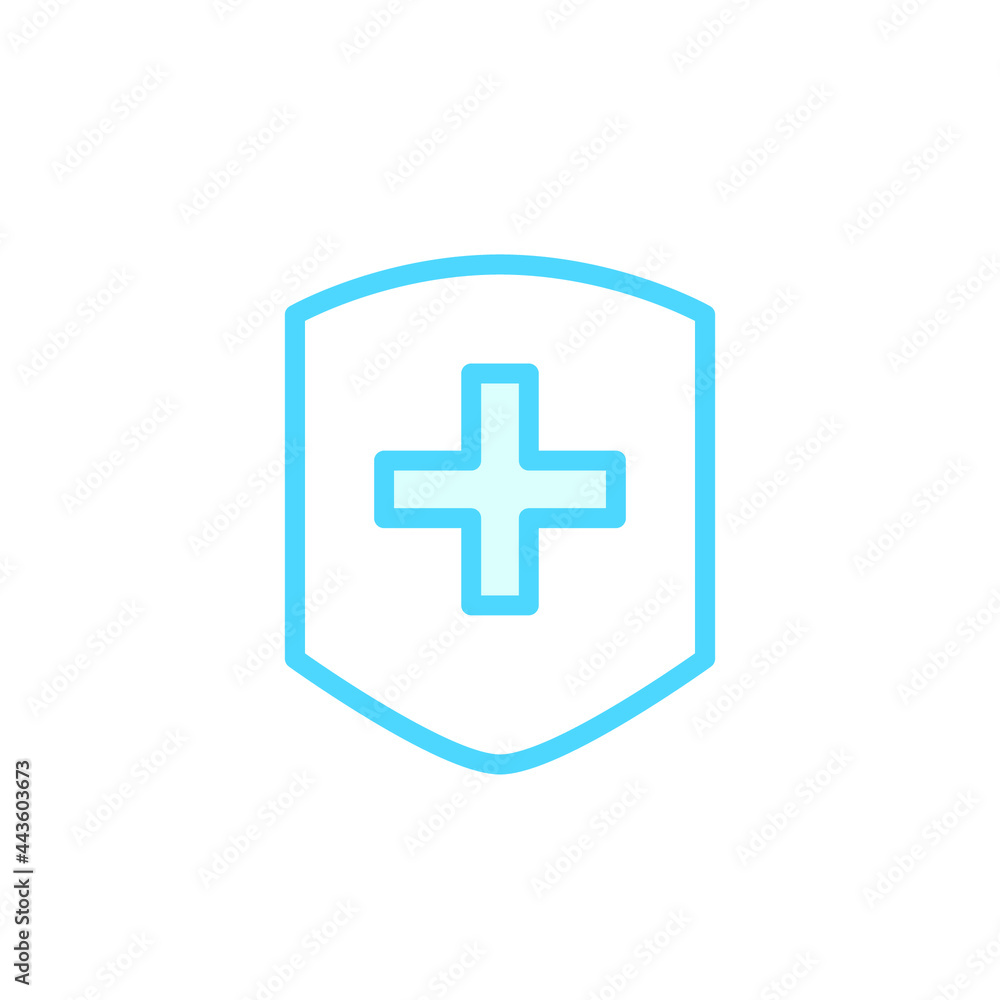 Illustration Vector graphic of insurance icon template Illustration Vector graphic of insurance icon template
