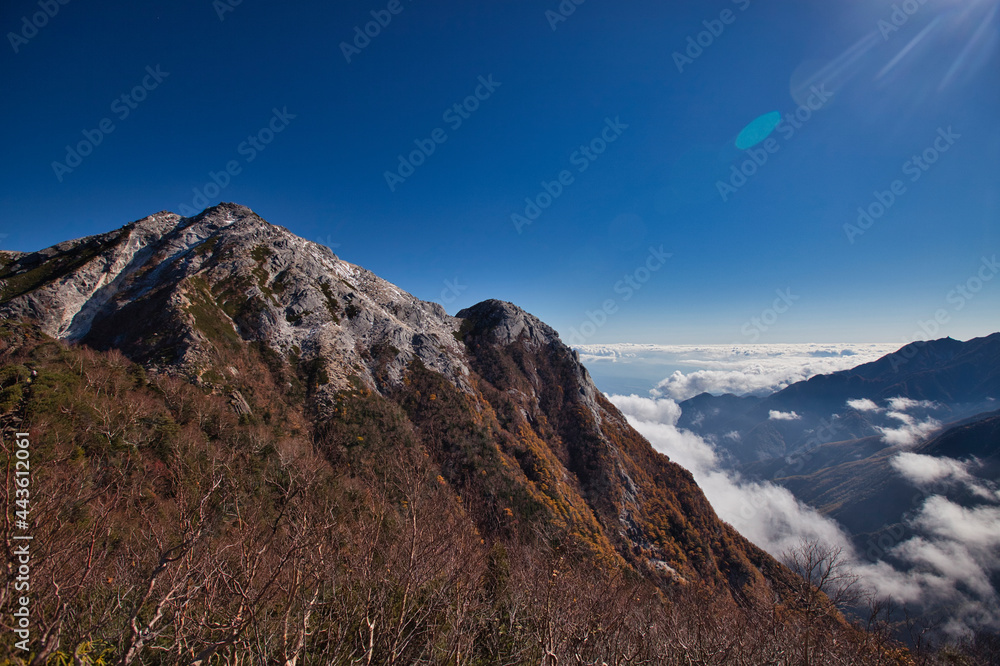 Mt.Kaikomagatake, autumn 秋の甲斐駒ヶ岳登山 Mt.Kaikomagatake, autumn 秋の甲斐駒ヶ岳登山