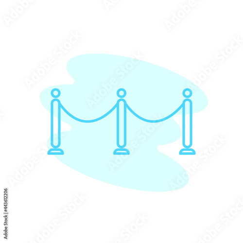 Illustration Vector graphic of queue icon template