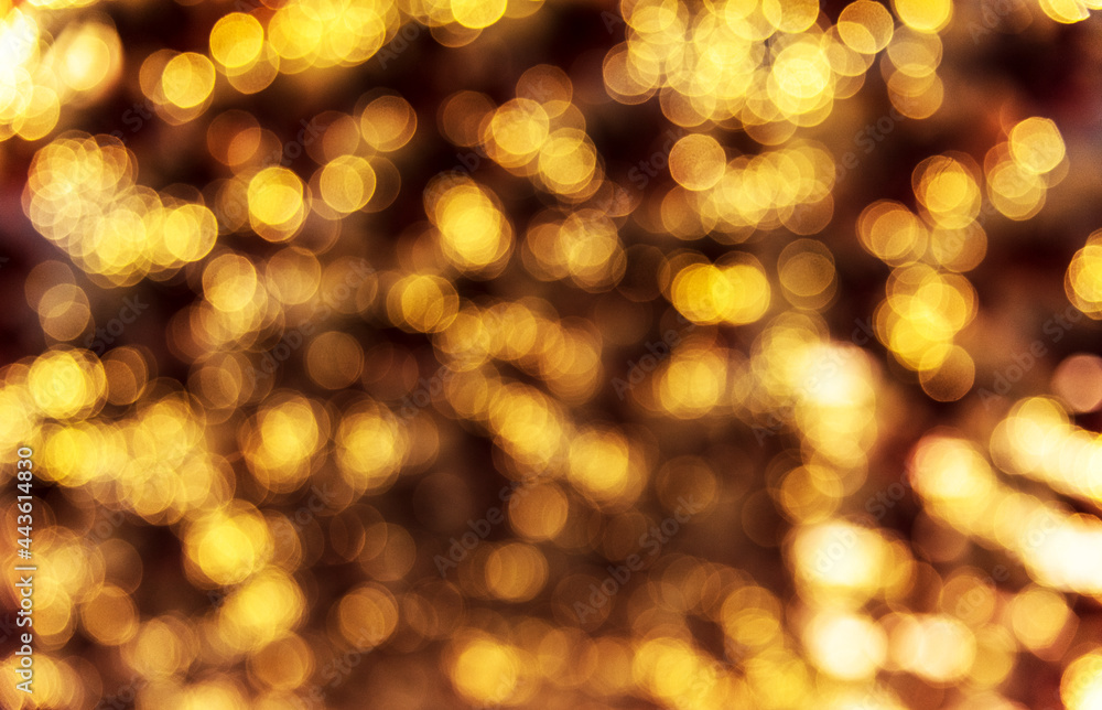 Blurred bokeh style lights in the evening Blurred bokeh style lights in the evening