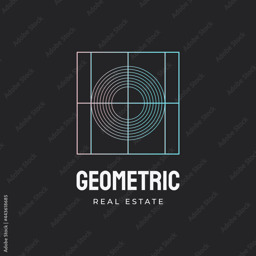 Geometric technology logo template. Vector gradient, usable for Business and Technology Logos. Flat Design. Template Element. Abstract sign. Geometric technology logo template. Vector gradient, usable for Business and Technology Logos. Flat Design. Template Element. Abstract sign.