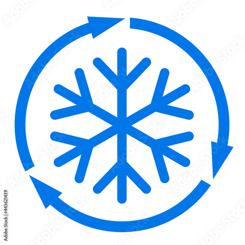 Air conditioning vector icon