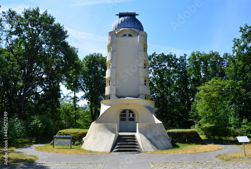 Einstein Turm im Wissenschaftspark auf dem Telegrafenberg in Potsdam, Brandenburg photo