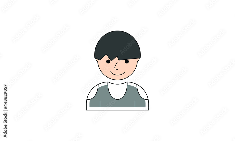 avatar people vector person flat user business icon symbol character illustration 