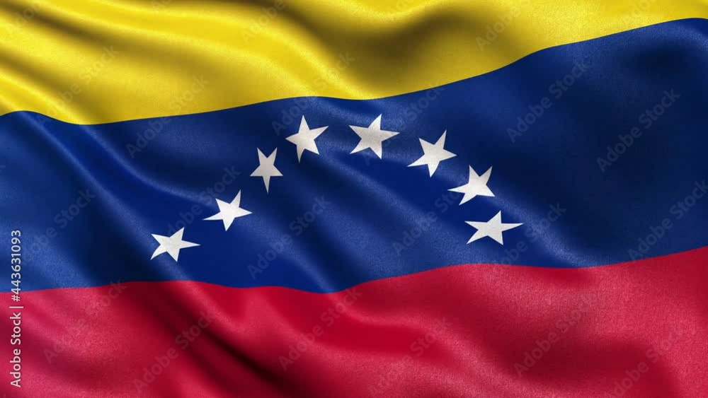 Venezuela Flag Seamless Loop Venezuela Flag Seamless Loop