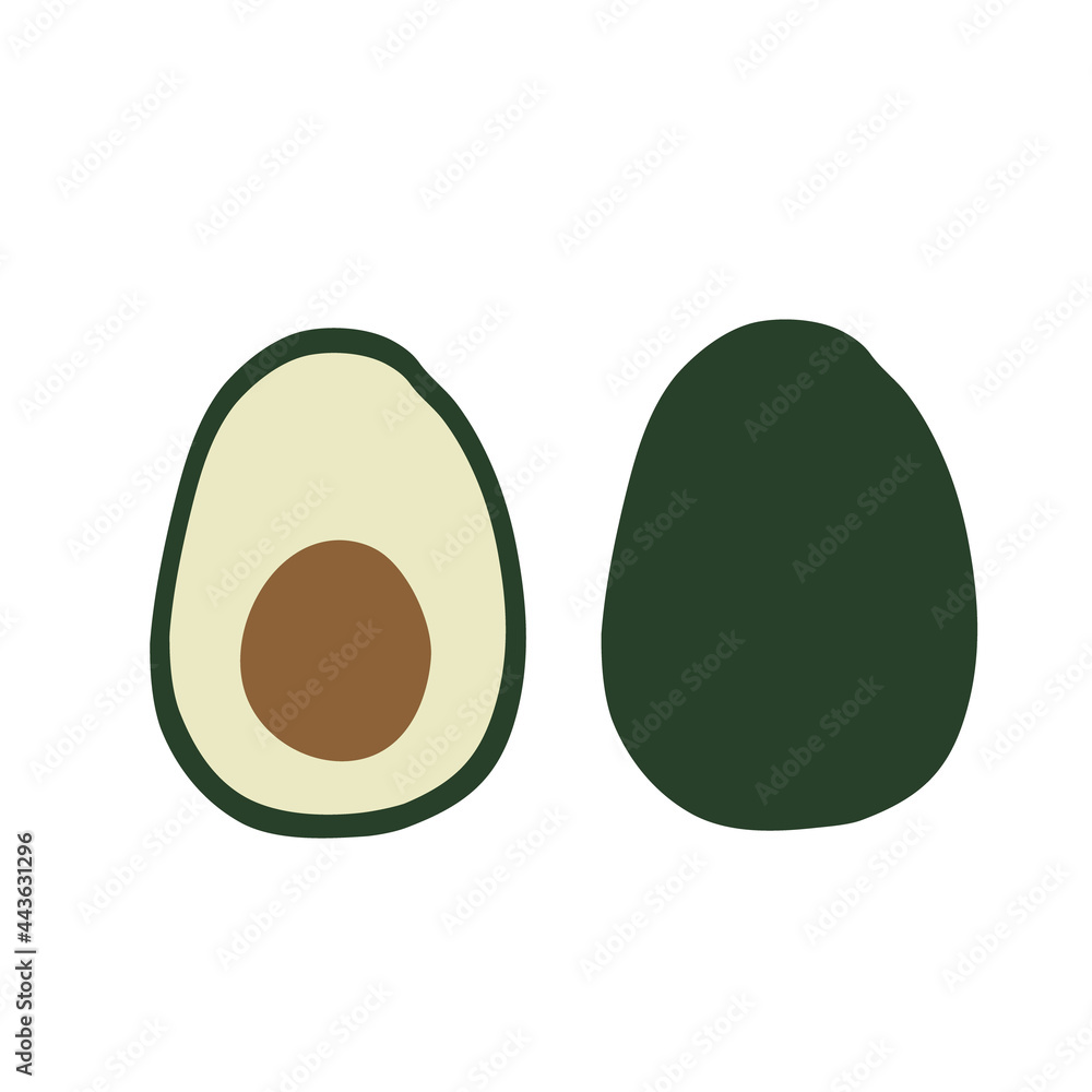 Avocado logo icon sign Vegetable food symbol emblem Health concept Hand drawn Game cute design Cartoon children's style Fashion print clothes apparel greeting invitation card cover flyer poster banner Avocado logo icon sign Vegetable food symbol emblem Health concept Hand drawn Game cute design Cartoon children's style Fashion print clothes apparel greeting invitation card cover flyer poster banner