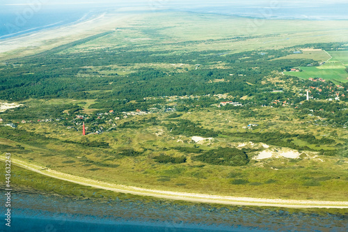 Dutch landscapes from out of a plane