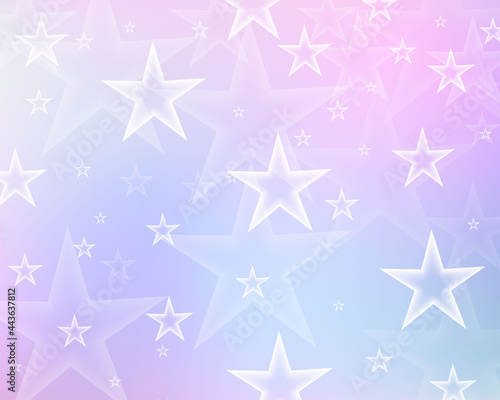 Purple pink pastel star light sky background