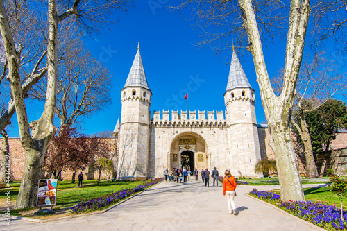 Photography The gate of Salutation in Topkapi Palace