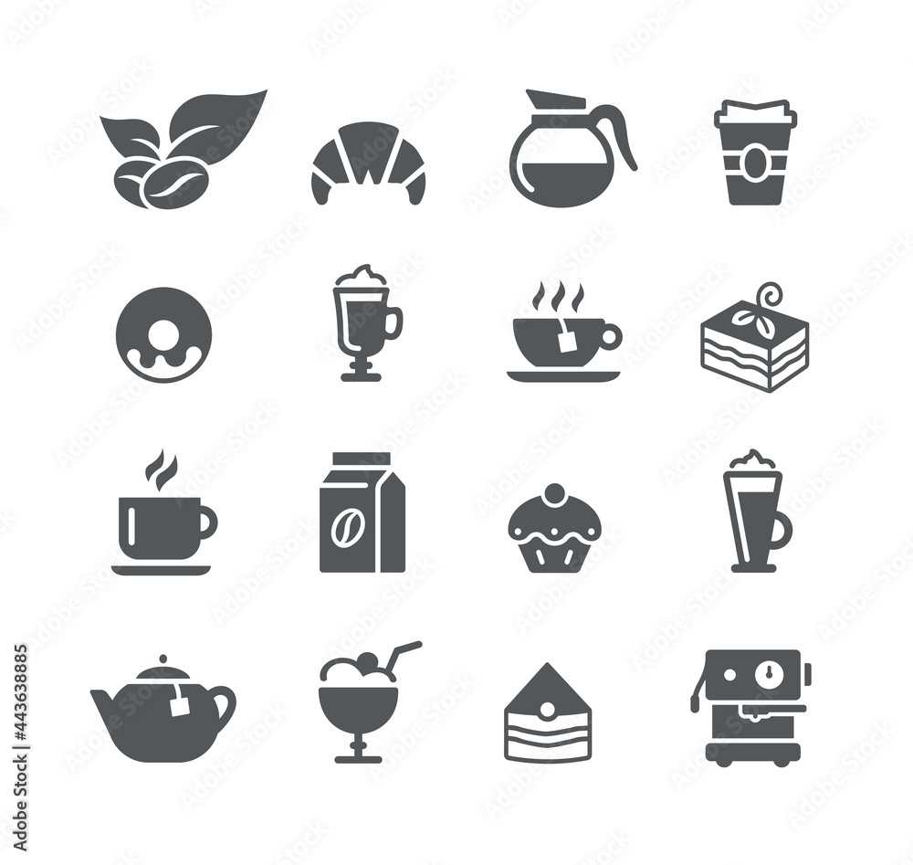 Coffee Shop Icon Set -- Utility Series Coffee Shop Icon Set -- Utility Series