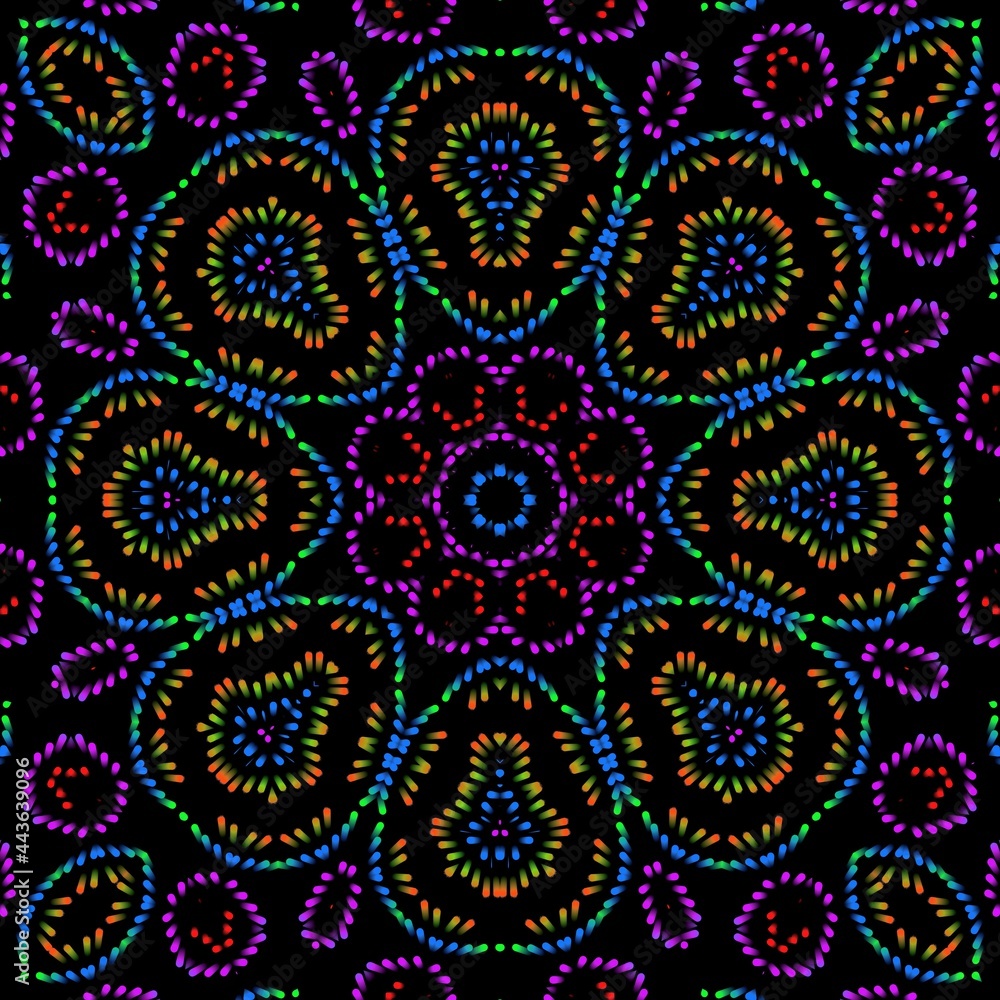 Floral Illustration pattern design Floral Illustration pattern design