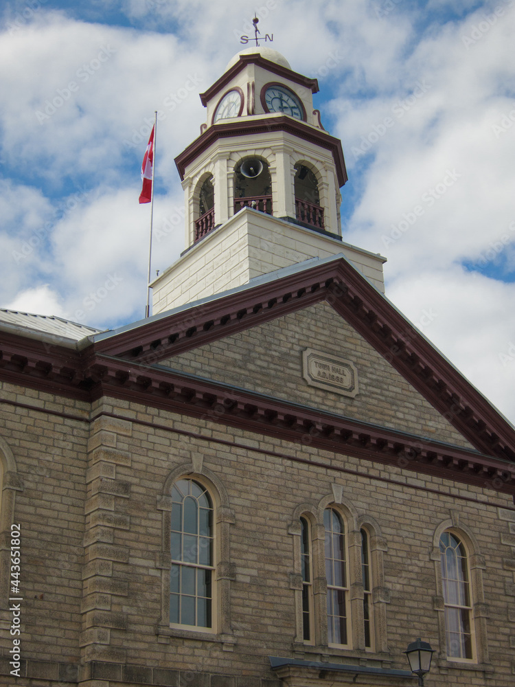 Historic town hall in Perth Ontario
