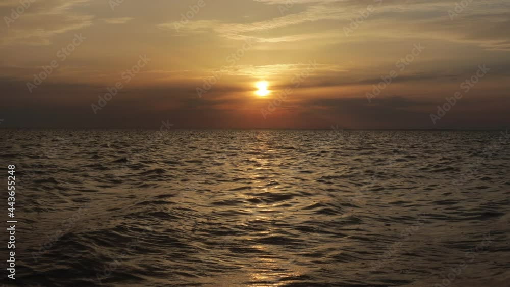 sunset at sea in 4k time-lapse sunset at sea in 4k time-lapse