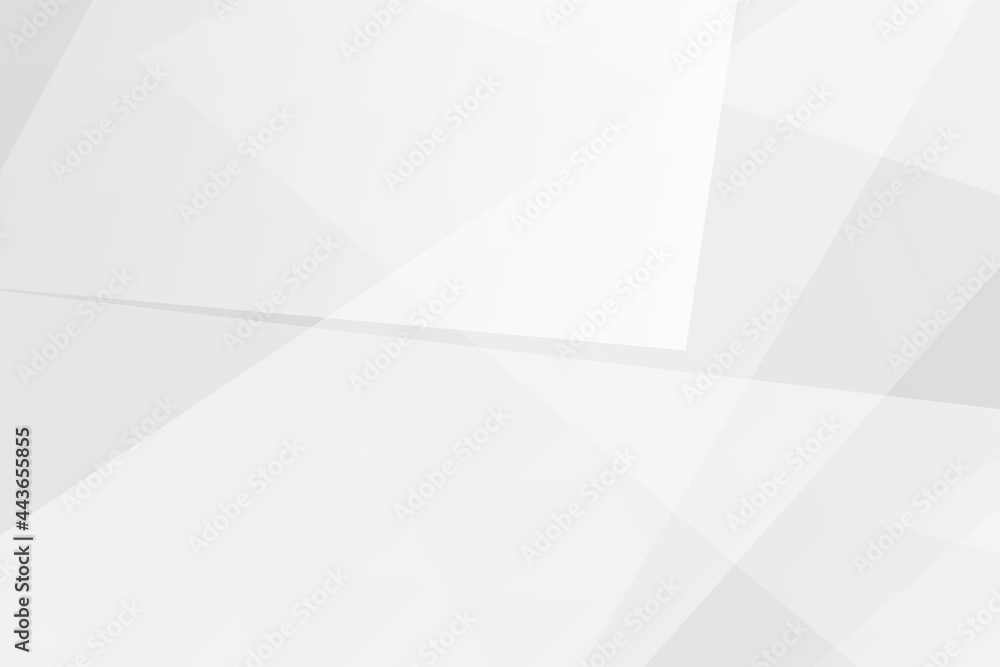 Obraz premium Abstract white and grey on light silver background modern design. Vector illustration EPS 10.
