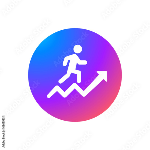 Financial Growth - Sticker