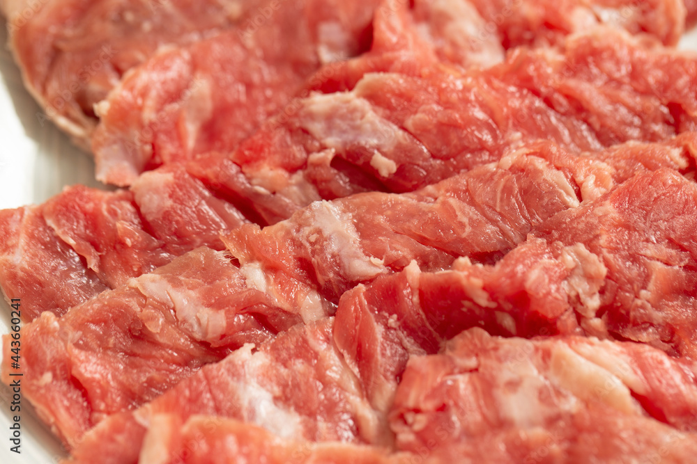 raw meat on a plate raw meat on a plate