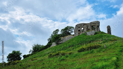 The ruins of Skelbo Castle